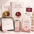 💗 KIT 5X5 "CICLO EN CALMA" + 5 BONUS (Meditación + Tracker + Recetario + Ebook + IA ChatGPT Experto)